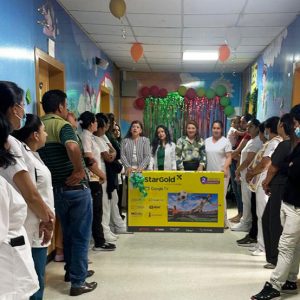 Donativo para aula hospitalaria