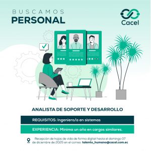 Buscamos personal
